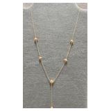 14K Gold Necklace, 2.34g 16 inches
