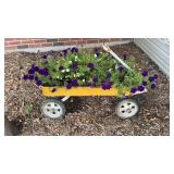 Old Wagon Full of Flowers