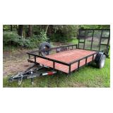 2023 Stag 76inx12ft Utility Trailer w/ Ramp