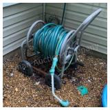 Garden Hose Reel With 150ft Plus of Hose