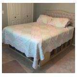 Queen Serta Mattress on Storage Base