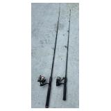 Open Face Shakespeare Fishing Poles