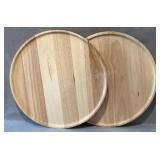 Nice Large Wooden Serving Trays