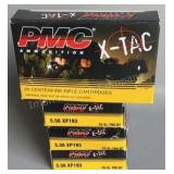 4x PMC 5.56 55 Gr 20 Rds/Box