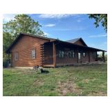 TRACT #5 -3 Bedroom Log Cabin Home on 5.3 Acres