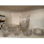 Crystal glassware lot