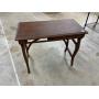 Vintage oak table 32 inches wide 17 deep 26 high