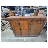 Cabinet and contents 48 by 17 by 36 tall