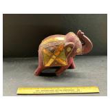 Wooden elephant