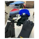 Gloves and hats