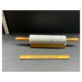 Marble rolling pin