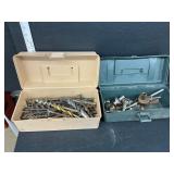 2 toolboxes and contents