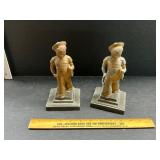 Cast book ends