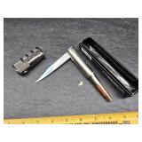 Knife and lighter