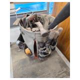 Bucket of tools