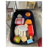 Large lot of Tupperware