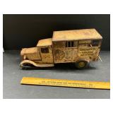 Vintage metal toy truck