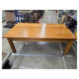 Table 55 by 43 by 19 tall