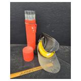 Welding rod and shields