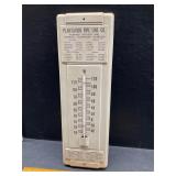 Vintage metal thermometer