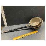 Copper and metal dippers/ladels