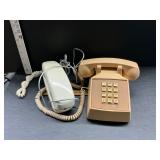 2 vintage phones