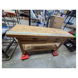 Work table and contents