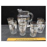 Mid century drink set