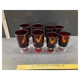 8 glasses