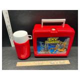 Sky commanders lunch box with thermos