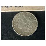 Morgan silver dollar