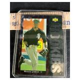 Michael Jordan baseball rookie card