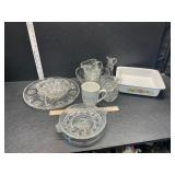 Miscellaneous glassware