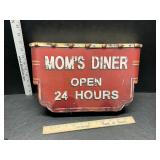Metal sign