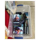 Tote of game boxes no games