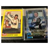 Dale Earnhardt and Jimmie Johnson cards