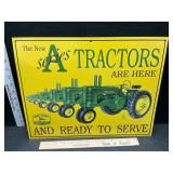 Metal sign