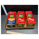 Ritz cracker tins