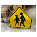 Cross walk sign