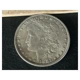 Morgan silver dollar