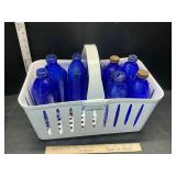 Blue bottles