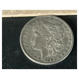 Morgan silver dollar