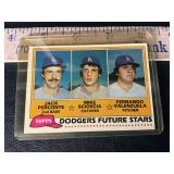 Dodgers future Stars cards