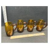Amber glass lot