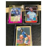 3 Bo Jackson cards
