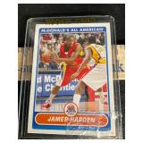 James Harden basketball card