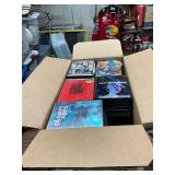 Box of DVDs