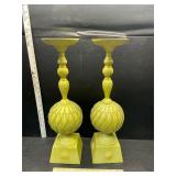 Metal candle stands