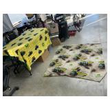 2 John Deere throws