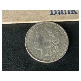 Morgan silver dollar